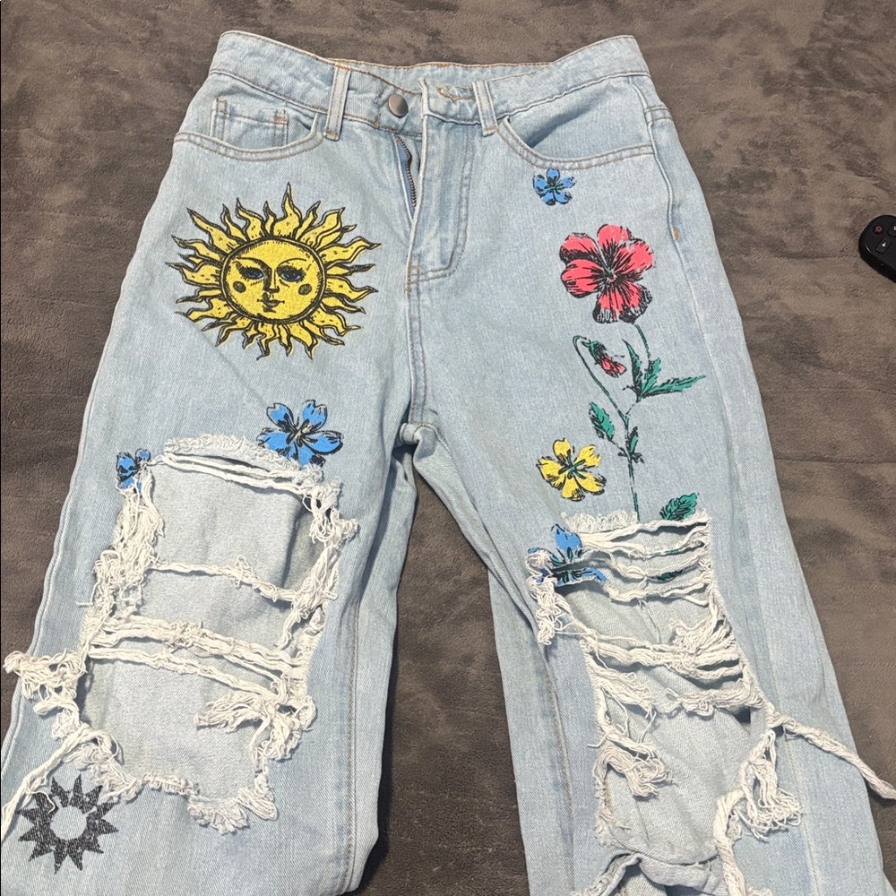 Shien jeans size XS 0-2